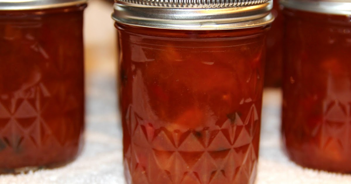 Peach pepper jelly