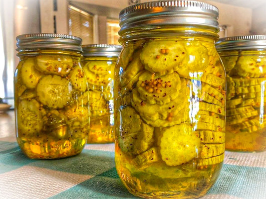 Bread and butter pickles