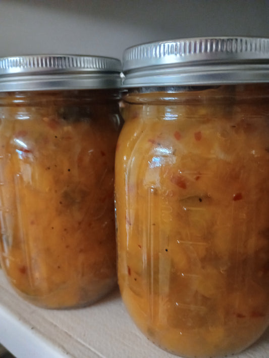 Peach relish